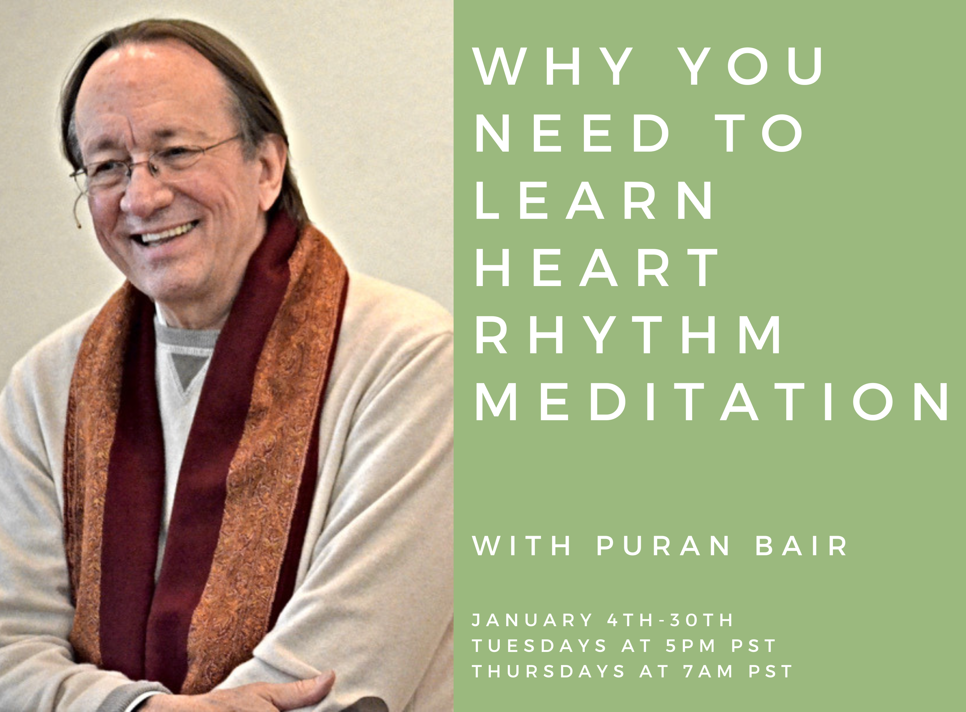Why You Should Learn Heart Rhythm Meditation