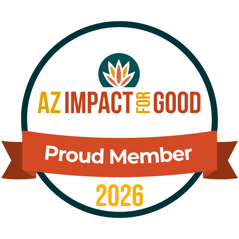 Proud member AZ impact for good logo 2026